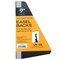 Lineco/University Products Self-Stick Easel-Backs, Black, 5/Pkg., 9&#x22;